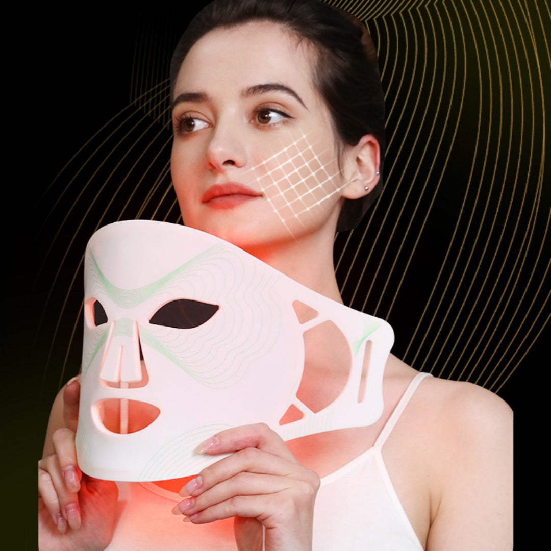 Siliconen LED Gezichtsmasker met App