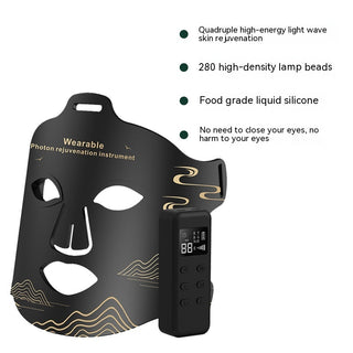 New Infrared Phototherapy LED Skin Rejuvenation Beauty Mask