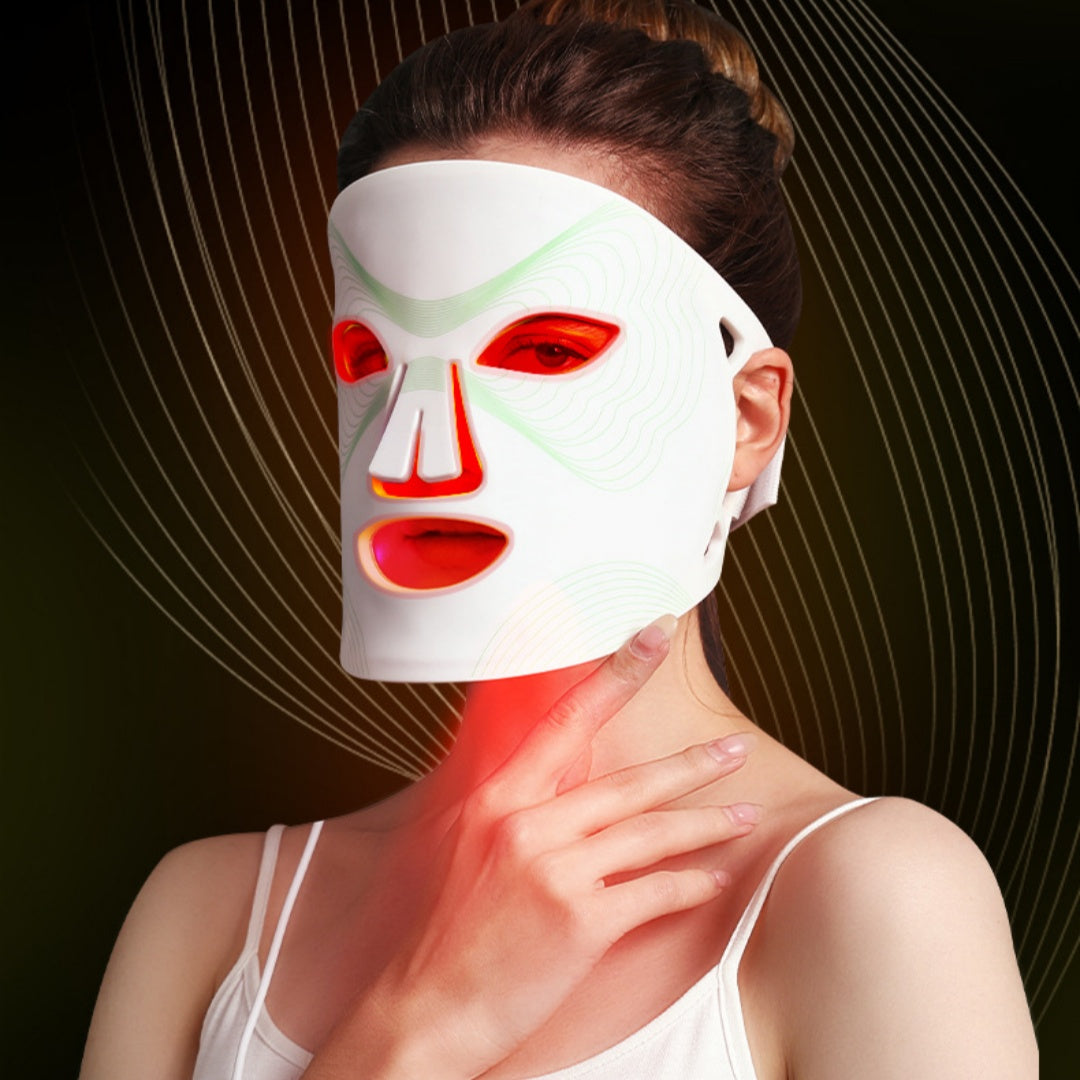 Siliconen LED Gezichtsmasker met App