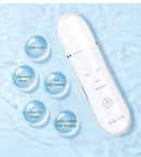 Ultrasonic Skin Scrubber Deep Face Cleaning Machine Peeling Shovel Facial Pore Cleaner Face Skin Scrubber Lift Machine