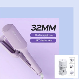 Curling Iron Egg Roll Large Wave Clip