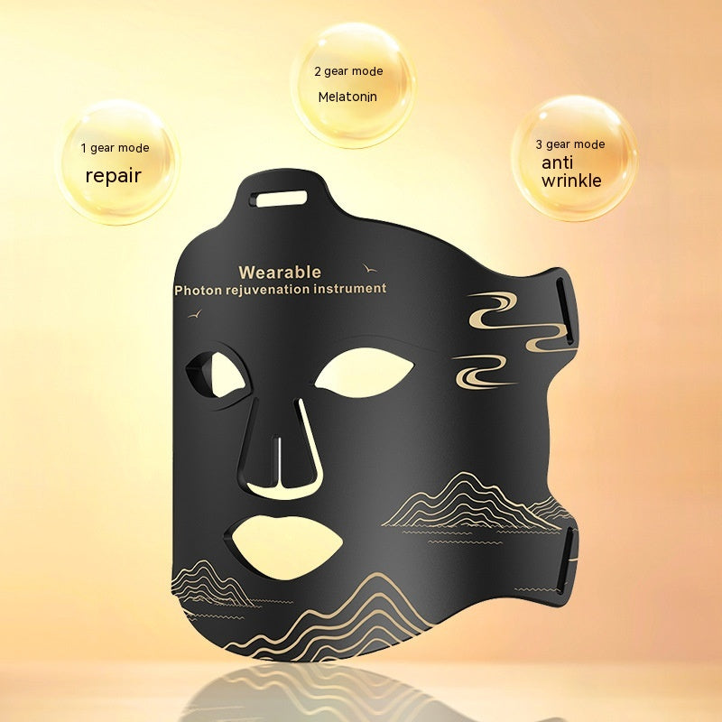 New Infrared Phototherapy LED Skin Rejuvenation Beauty Mask