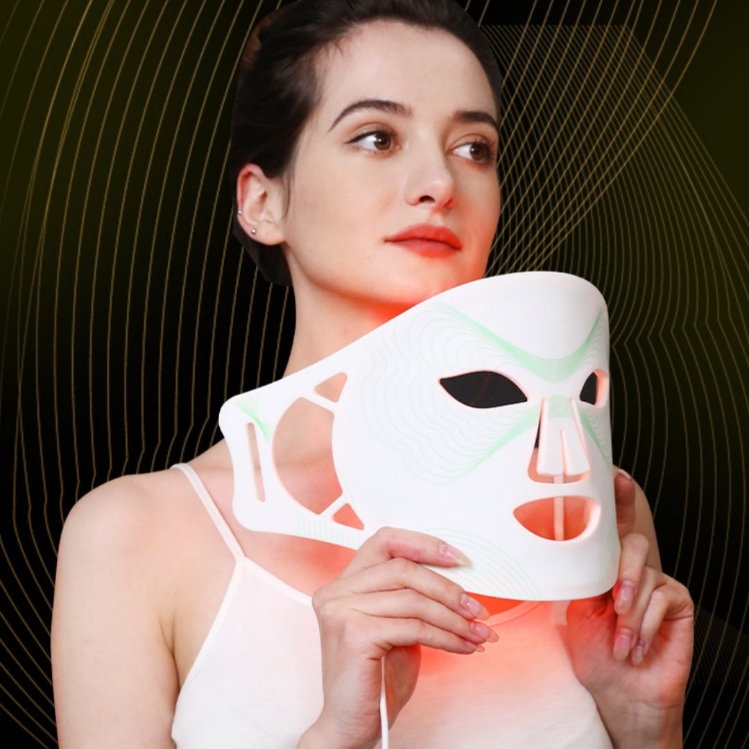 Siliconen LED Gezichtsmasker met App