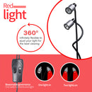 LED Infrared Light Therapy Double Head Beauty Lamp