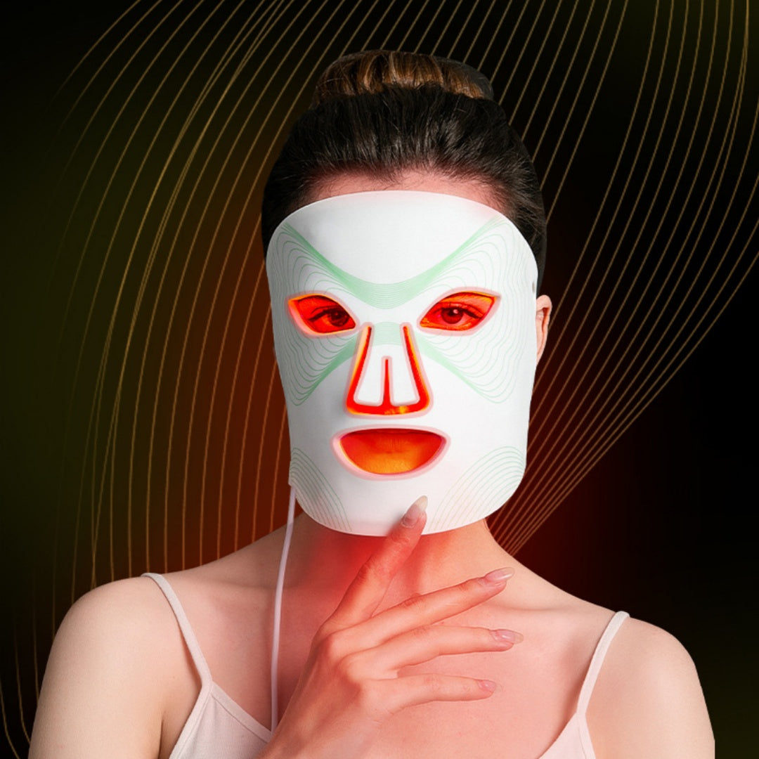 Siliconen LED Gezichtsmasker met App