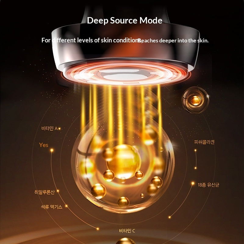 Vibrating Hot-and-cold Therapy Red Light RF Water Infusion