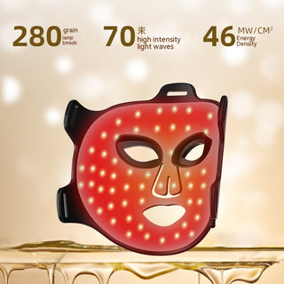 New Infrared Phototherapy LED Skin Rejuvenation Beauty Mask