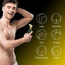 Amazon Hot Men's Body Hair Device Electric Shaver Chest Hair Leg Hair Shaver Men's Pogonotomy Shaver